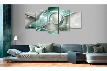 Tavla Light-Blue Flame 100x50 - Artgeist sp. z o. o. - Inredning & dekor - Tavlor & konst - Canvastavla