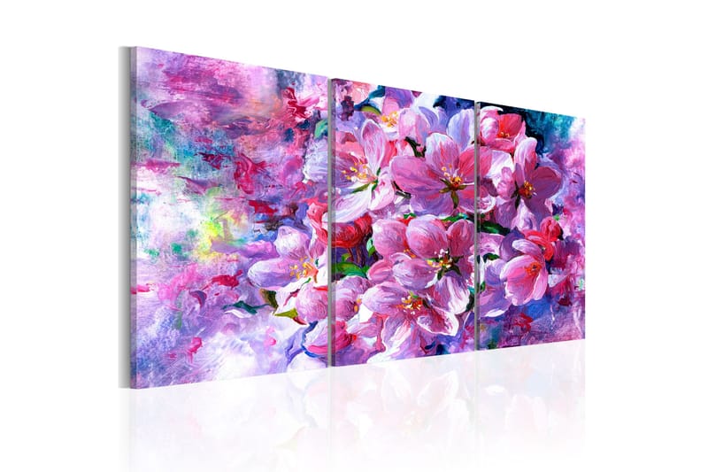 Tavla Lilac Flowers 120x60 - Artgeist sp. z o. o. - Inredning & dekor - Tavlor & konst - Canvastavla