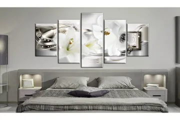 Tavla Lily Fragrance 100x50 - Artgeist sp. z o. o. - Inredning & dekor - Tavlor & konst - Canvastavla