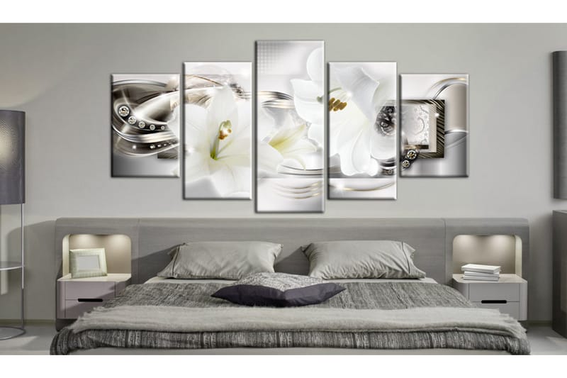 Tavla Lily Fragrance 100x50 - Artgeist sp. z o. o. - Inredning & dekor - Tavlor & konst - Canvastavla