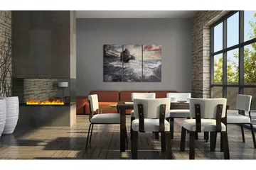Tavla Lonely ship on a high seas 90x60 - Artgeist sp. z o. o. - Inredning & dekor - Tavlor & konst - Canvastavla