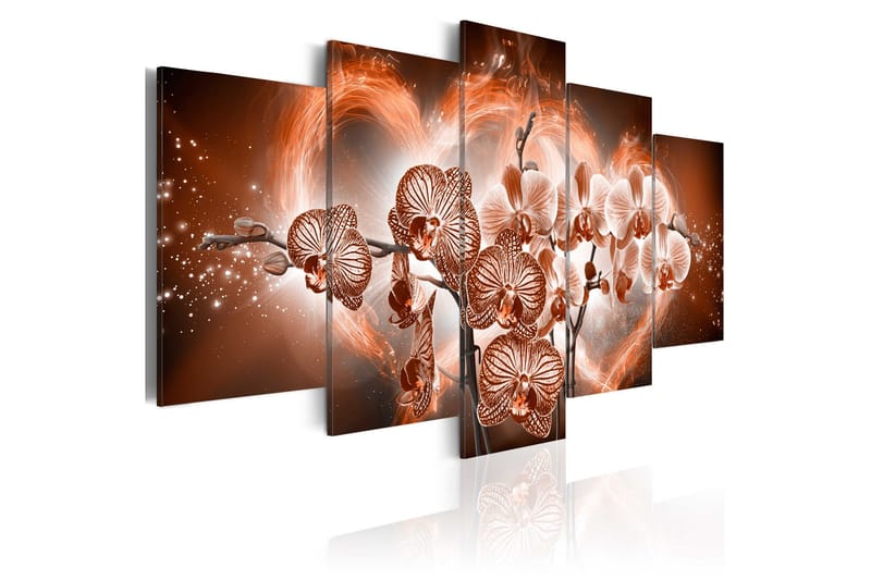 Tavla Love Orchids 100x50, Artgeist sp. z o. o.
