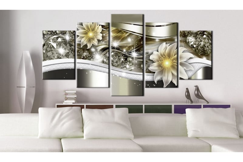 Tavla Luminous Wave 100x50 - Artgeist sp. z o. o. - Inredning & dekor - Tavlor & konst - Canvastavla