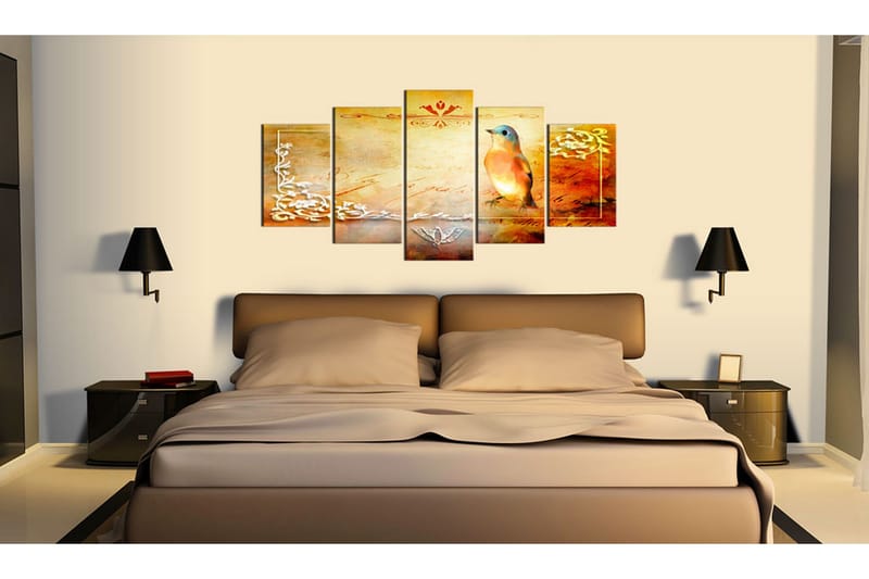 Tavla Lyrical Thoughts 200x100 - Artgeist sp. z o. o. - Inredning & dekor - Tavlor & konst - Canvastavla