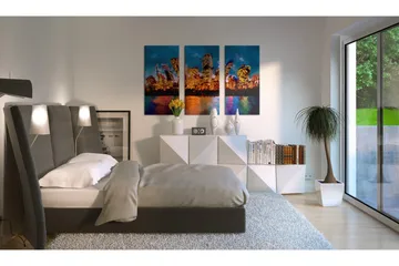 Tavla Mad city triptych 90x60 - Artgeist sp. z o. o. - Inredning & dekor - Tavlor & konst - Canvastavla
