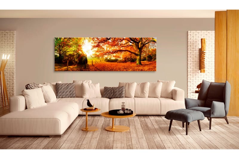 Tavla Magic of Autumn 120x40 - Artgeist sp. z o. o. - Inredning & dekor - Tavlor & konst - Canvastavla