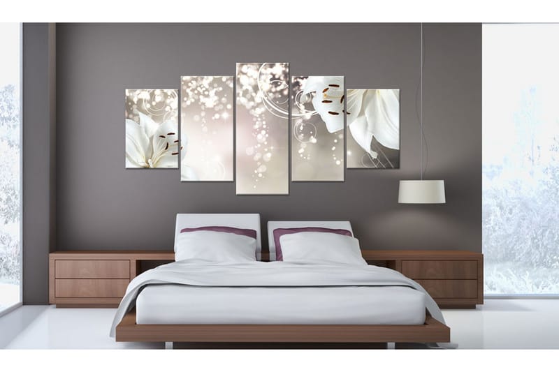 Tavla Magic White 100x50 - Artgeist sp. z o. o. - Inredning & dekor - Tavlor & konst - Canvastavla