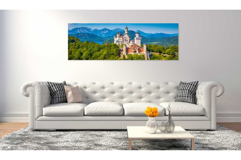Tavla Magic Places Neuschwanstein Castle 150x50 cm - Inredning & dekor - Tavlor & konst - Canvastavla