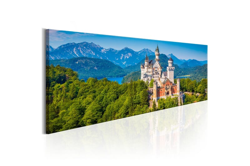 Tavla Magic Places Neuschwanstein Castle 150x50 cm