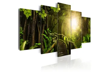 Tavla Magical Jungle 100x50 - Artgeist sp. z o. o. - Inredning & dekor - Tavlor & konst - Canvastavla