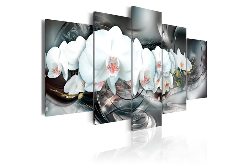 Tavla Magical Orchid 100X50 Flerfärgad|Vit - Artgeist sp. z o. o. - Inredning & dekor - Tavlor & konst - Canvastavla