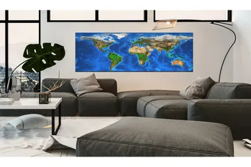 Tavla Magnificent World 150x50 - Artgeist sp. z o. o. - Inredning & dekor - Tavlor & konst - Canvastavla