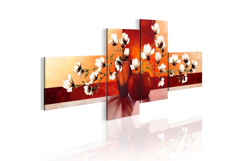 Tavla Magnolia Impression 200X90 Orange, Artgeist sp. z o. o.