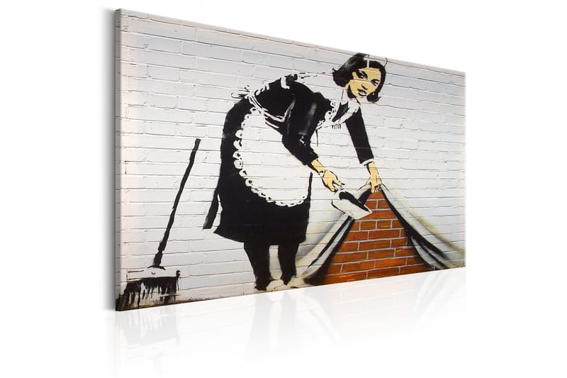 Tavla Maid in London by Banksy 120x80 cm
