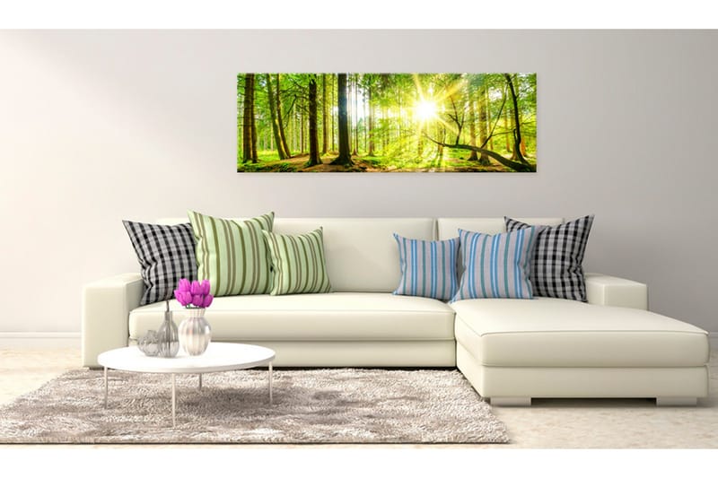 Tavla Majestic Trees 120x40 - Artgeist sp. z o. o. - Inredning & dekor - Tavlor & konst - Canvastavla