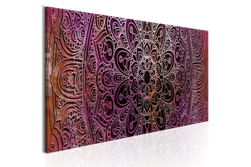 Tavla Mandala Amethyst Energy 135x45, Artgeist sp. z o. o.