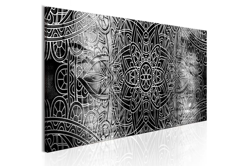 Tavla Mandala Grey Depths 120x40, Artgeist sp. z o. o.