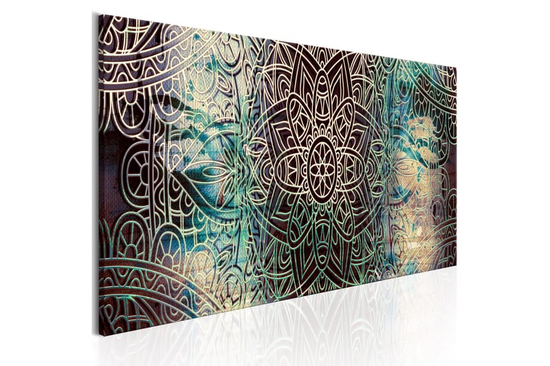 Tavla Mandala Knot Of Peace 150x50, Artgeist sp. z o. o.