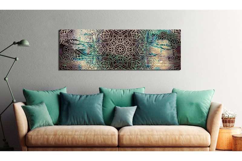 Tavla Mandala Knot Of Peace 150x50 - Artgeist sp. z o. o. - Inredning & dekor - Tavlor & konst - Canvastavla