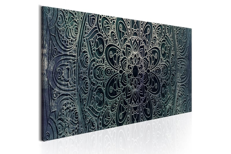 Tavla Mandala Malachite Calm 135X45 Blå, Artgeist sp. z o. o.