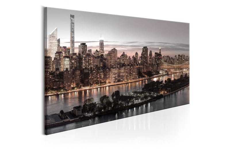 Tavla Manhattan at Twilight 120x60 - Artgeist sp. z o. o. - Inredning & dekor - Tavlor & konst - Canvastavla