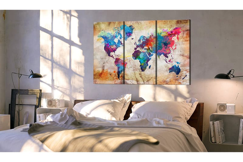 Tavla Maps: Urban Style 120x80, Artgeist sp. z o. o.