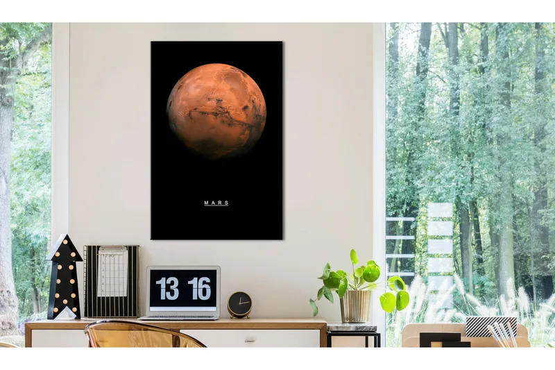 TAVLA Mars (1 Part) Vertical 60x90, Artgeist sp. z o. o.