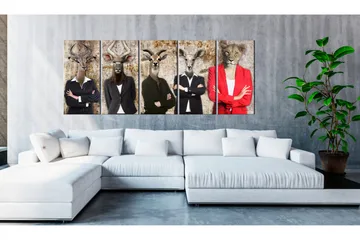 Tavla Me And The Rest 225x90 - Artgeist sp. z o. o. - Inredning & dekor - Tavlor & konst - Canvastavla
