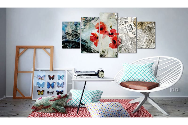 Tavla Memories Of Paris 100x50 - Artgeist sp. z o. o. - Inredning & dekor - Tavlor & konst - Canvastavla
