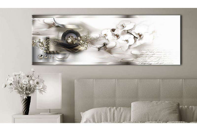 Tavla Messed Thoughts 150X50 Vit - Artgeist sp. z o. o. - Inredning & dekor - Tavlor & konst - Canvastavla