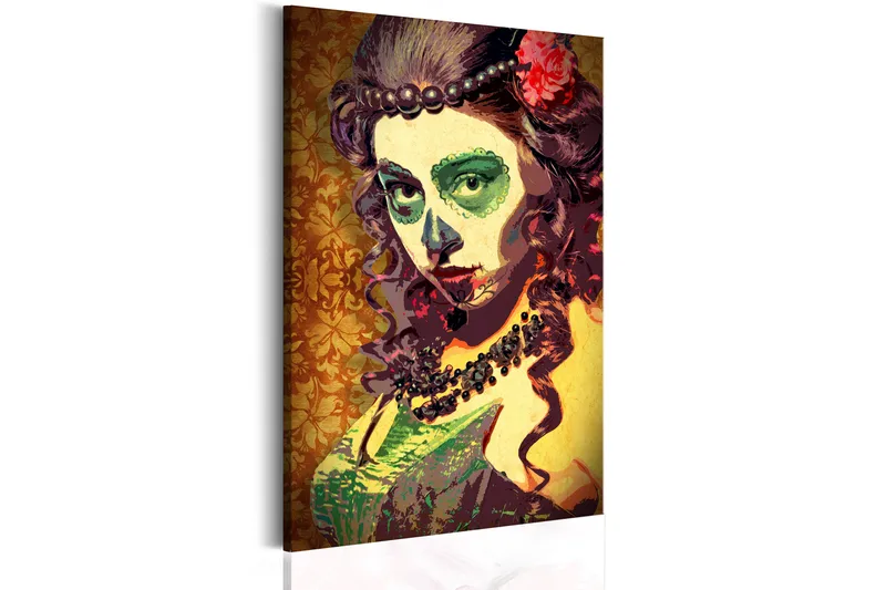 Tavla Mexican Skull 60X90 Flerfärgad, Artgeist sp. z o. o.