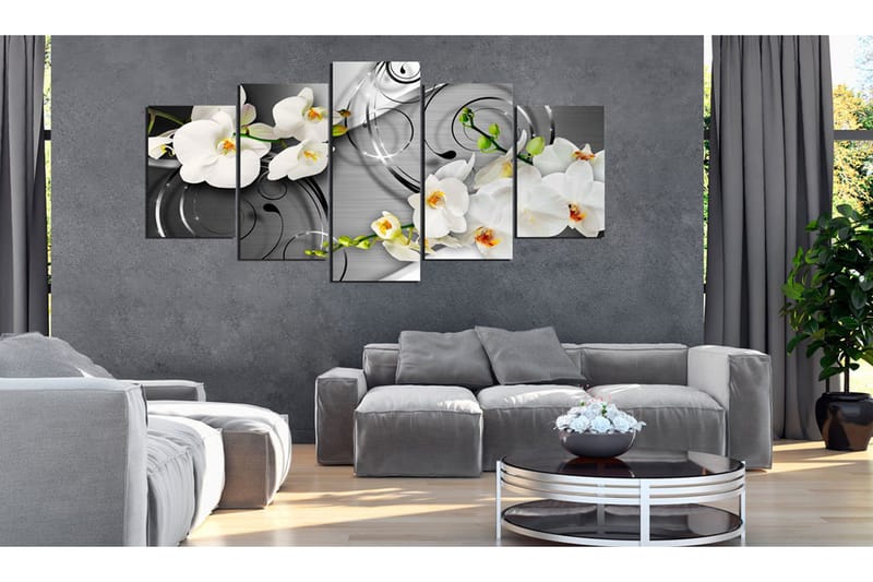 Tavla Milky Orchids 100x50 - Artgeist sp. z o. o. - Inredning & dekor - Tavlor & konst - Canvastavla