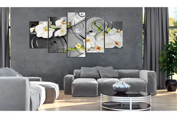 Tavla Milky Orchids 200x100 - Artgeist sp. z o. o. - Inredning & dekor - Tavlor & konst - Canvastavla