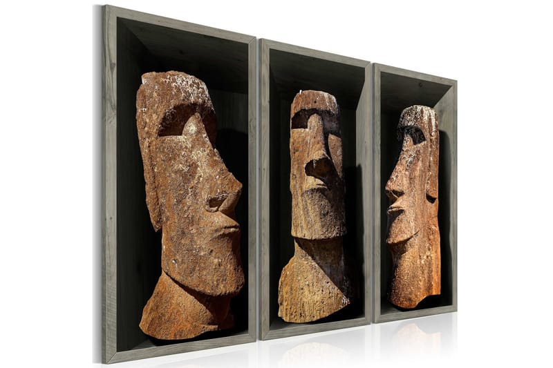 Tavla Moai Easter Island 120x80, Artgeist sp. z o. o.