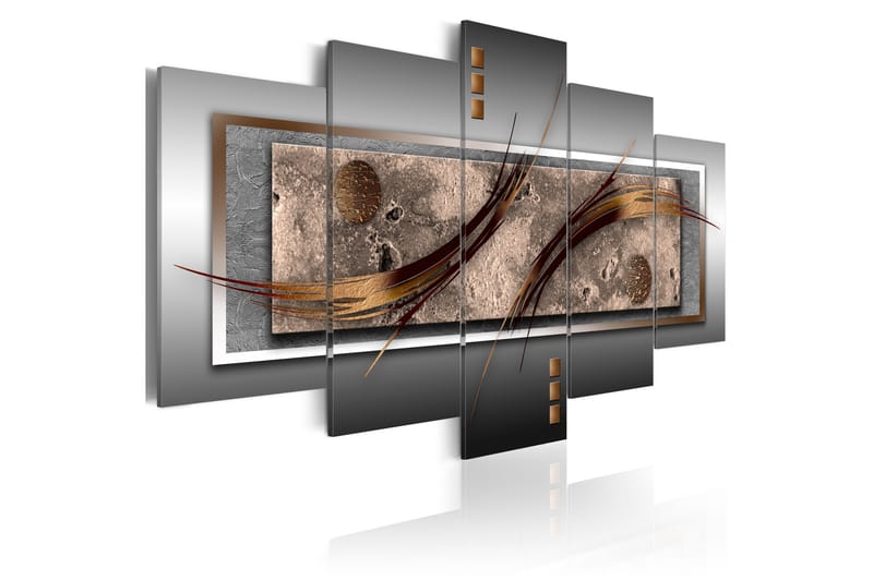 Tavla Modern Chic 100X50 Brun|Vit, Artgeist sp. z o. o.