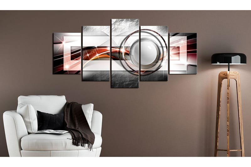 Tavla Modern Look 100X50 Flerfärgad|Vit - Artgeist sp. z o. o. - Inredning & dekor - Tavlor & konst - Canvastavla