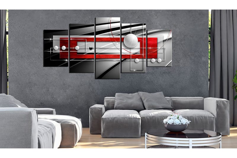Tavla Modern Symmetry 200x100 - Artgeist sp. z o. o. - Inredning & dekor - Tavlor & konst - Canvastavla