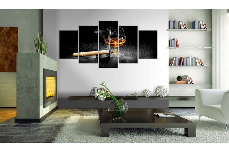 Tavla Moment Of Glory Black And White 200x100 - Artgeist sp. z o. o. - Inredning & dekor - Tavlor & konst - Canvastavla