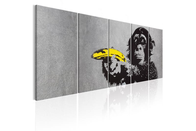 Tavla Monkey And Banana 200x80, Artgeist sp. z o. o.