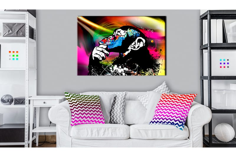 TAVLA Monkey Disco 90x60, Artgeist sp. z o. o.