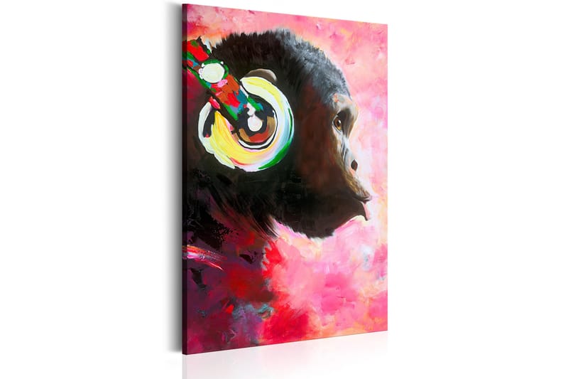 TAVLA Monkey Music 60x90 - Artgeist sp. z o. o. - Inredning & dekor - Tavlor & konst - Canvastavla
