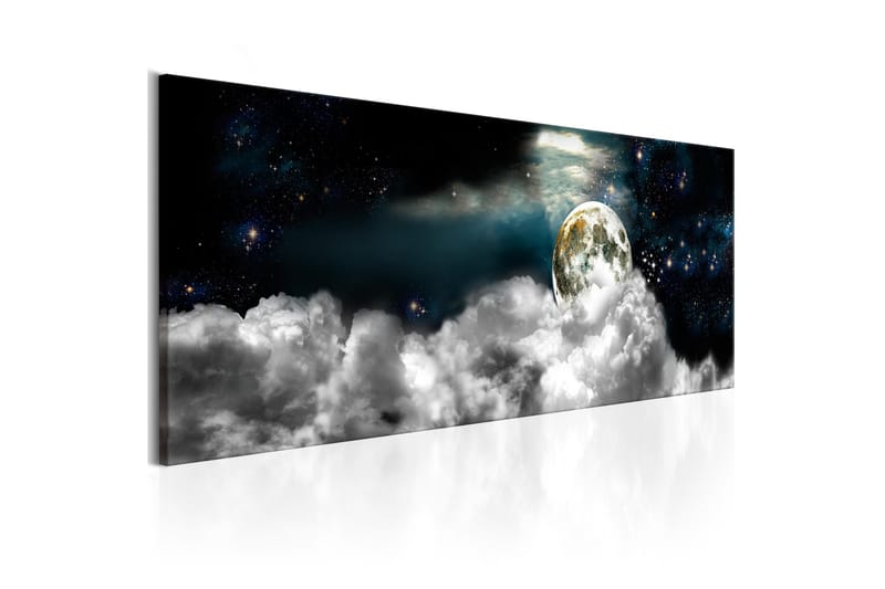 Tavla Moon In The Clouds 135x45, Artgeist sp. z o. o.