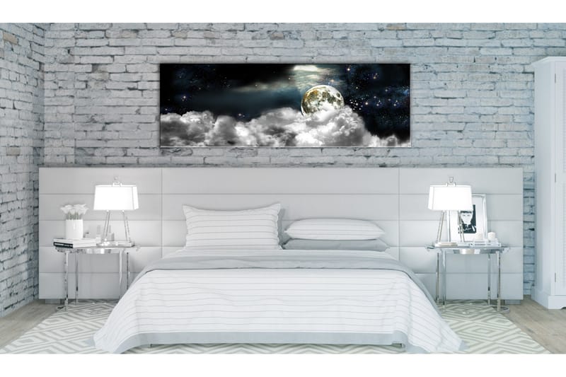Tavla Moon In The Clouds 135X45 Flerfärgad - Artgeist sp. z o. o. - Inredning & dekor - Tavlor & konst - Canvastavla