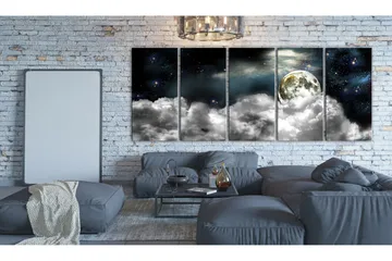 Tavla Moon In The Clouds 200x80 - Artgeist sp. z o. o. - Inredning & dekor - Tavlor & konst - Canvastavla