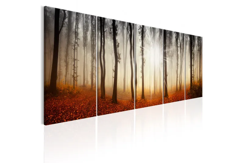 Tavla Morning Fog 200X80 Vit, Artgeist sp. z o. o.