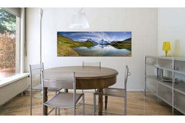Tavla Mountain Lake 120x40 - Artgeist sp. z o. o. - Inredning & dekor - Tavlor & konst - Canvastavla