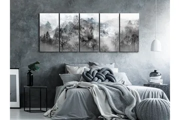 Tavla Mountain Predator 5 Parts Narrow 200x80 - Artgeist sp. z o. o. - Inredning & dekor - Tavlor & konst - Canvastavla