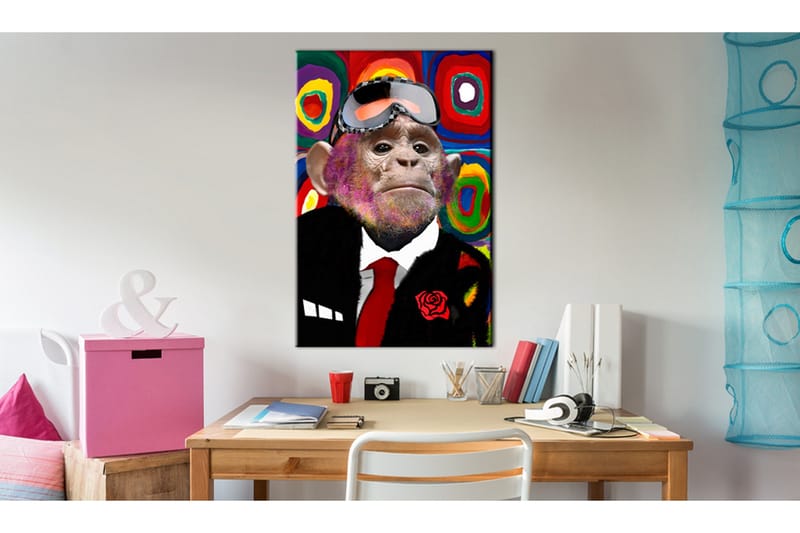 Tavla Mr. Monkey 80x120, Artgeist sp. z o. o.
