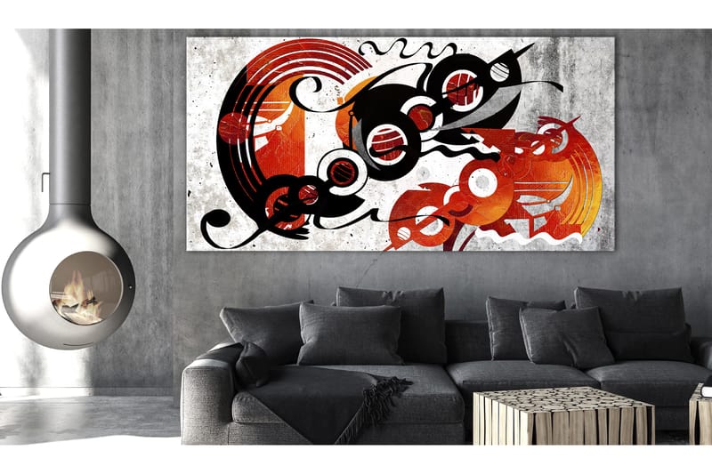 TAVLA Music Creations (1 Part) Wide 120x60 - Artgeist sp. z o. o. - Inredning & dekor - Tavlor & konst - Canvastavla