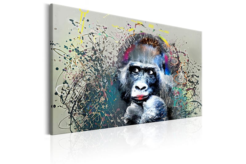 TAVLA Music in my Head 90x60 - Artgeist sp. z o. o. - Inredning & dekor - Tavlor & konst - Canvastavla